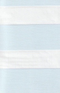 Рулонные шторы день-ночь для проема Сицилия, серо-голубой 52 купить в Дубне с доставкой