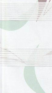 Рулонные шторы день-ночь для проема Ченто, зелено-коричневый 512 купить в Дубне с доставкой